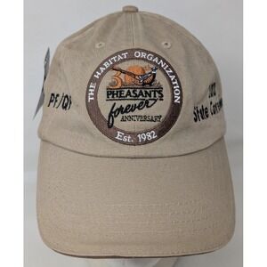 Pheasants‎ Forever Anniversary Illinois Hunting Baseball Cap Hat 2013 NEW VTG